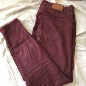 Madewell 9” High Rise Skinny